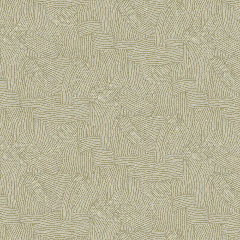 Curve Wallpaper - Sage - by Eijffinger