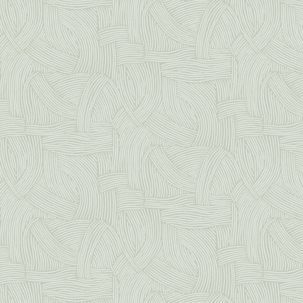Curve Wallpaper - Light Grey - by Eijffinger
