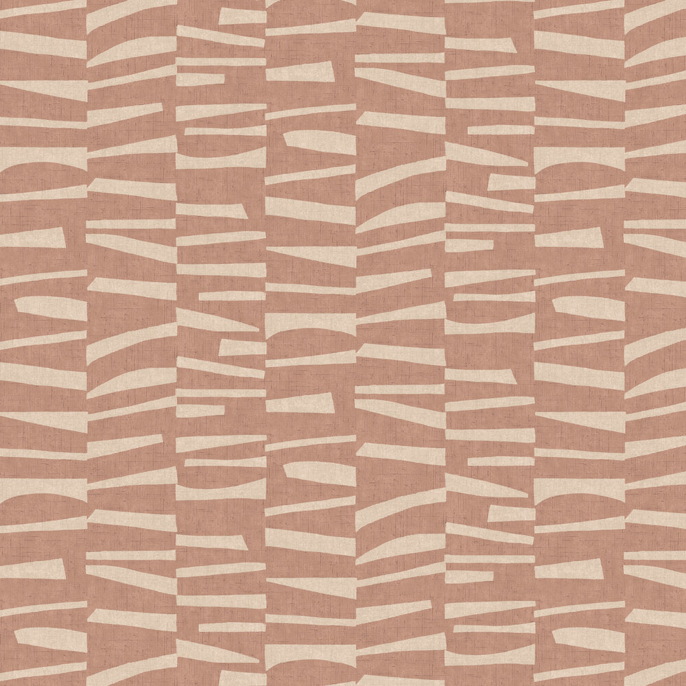 Levels Wallpaper - Pink - by Eijffinger