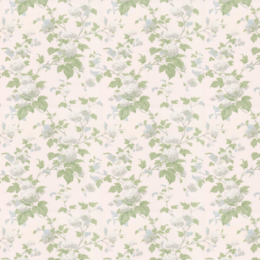 Chantilly Wallpaper - Silver - by Colefax and Fowler