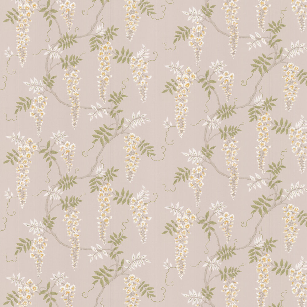 Grayshott Wallpaper - Gold - by Colefax and Fowler