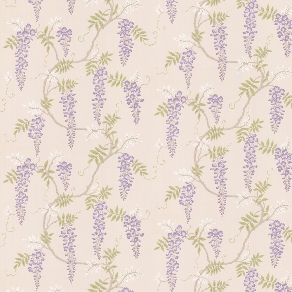 Grayshott Wallpaper - Lilac - by Colefax and Fowler