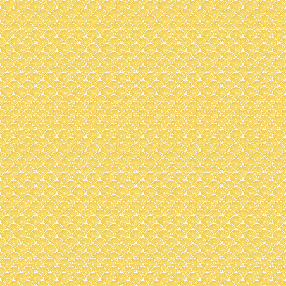Lemons Wallpaper - Yellow - by Galerie