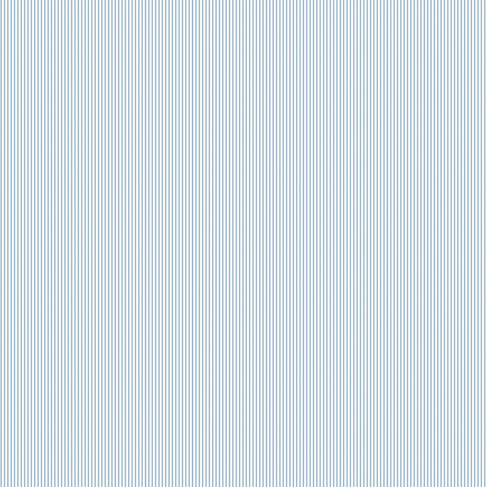 Micro Stripe Wallpaper - Blue - by Galerie