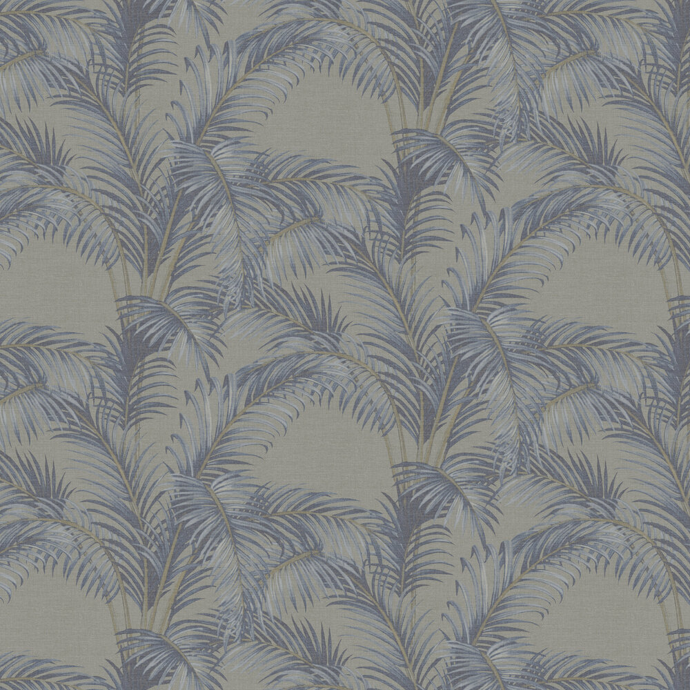 Palmeria Wallpaper - Azure - by SketchTwenty 3