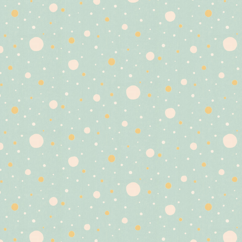 Confetti Wallpaper - Turquoise - by Majvillan