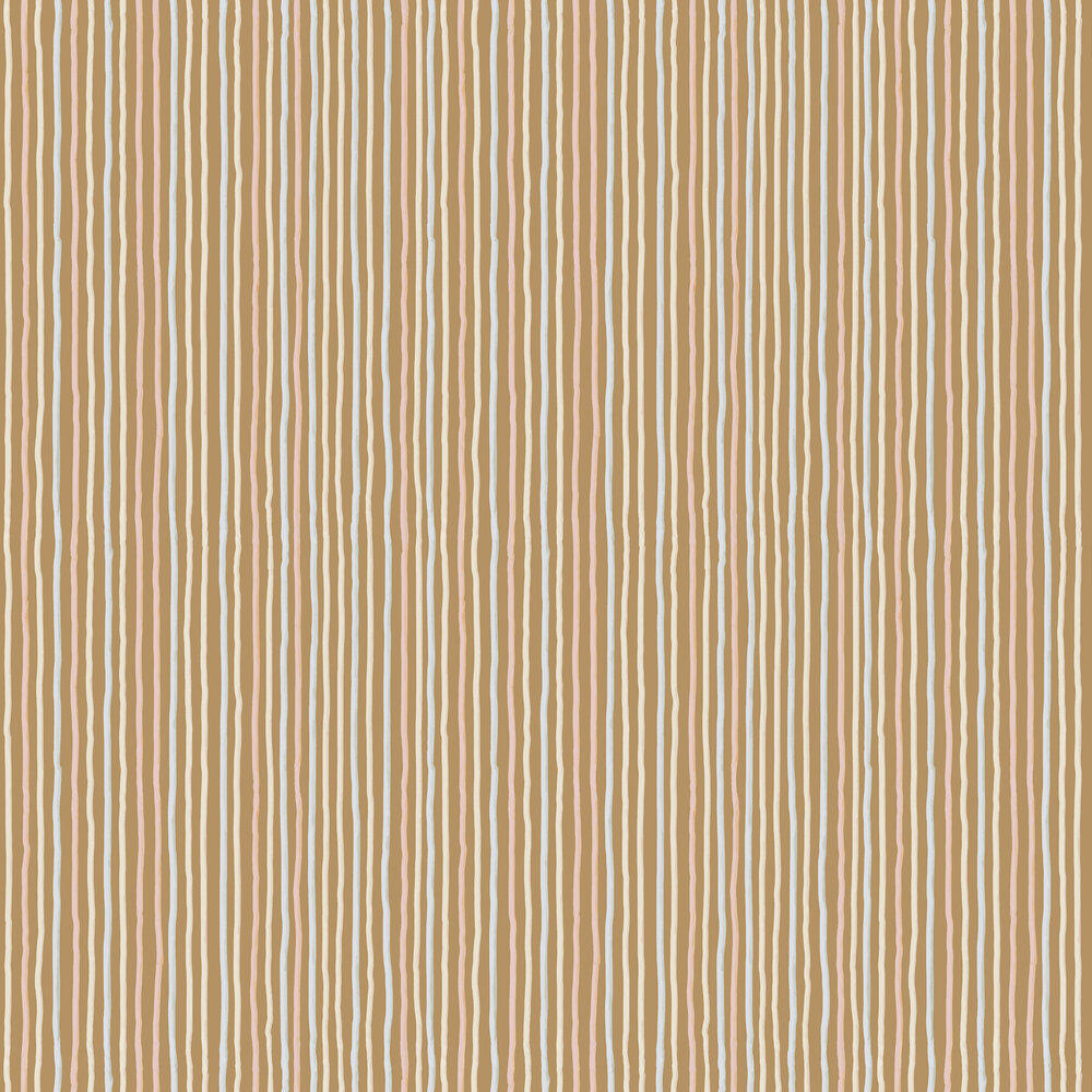 Stripes Wallpaper - Bronze - by Hohenberger