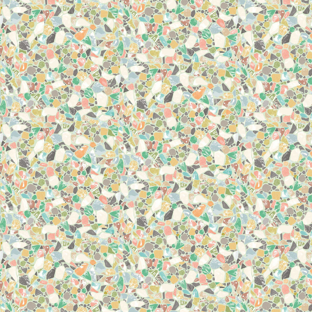 Fragments Wallpaper - Pistachio - by Ohpopsi