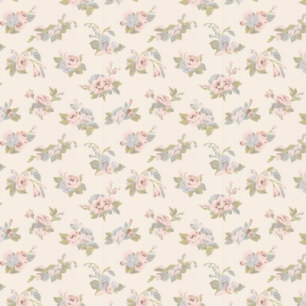 Craven Street Flower Wallpaper - Blossom - by Designers Guild