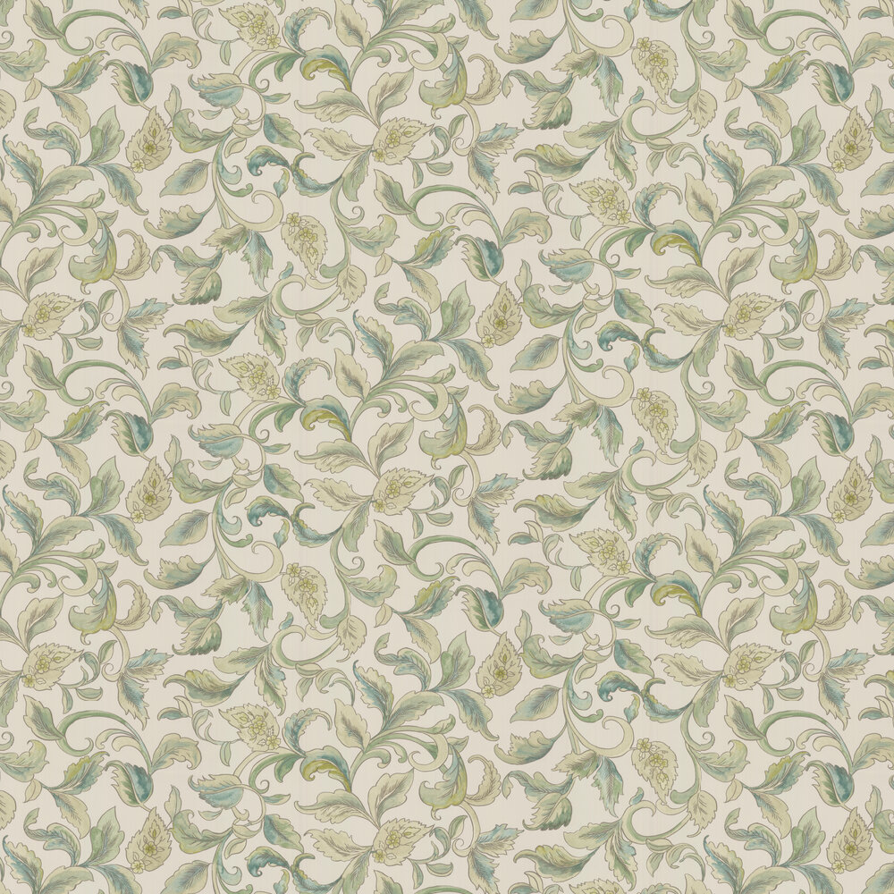 Piccadilly Park Wallpaper - Lichen - by Designers Guild