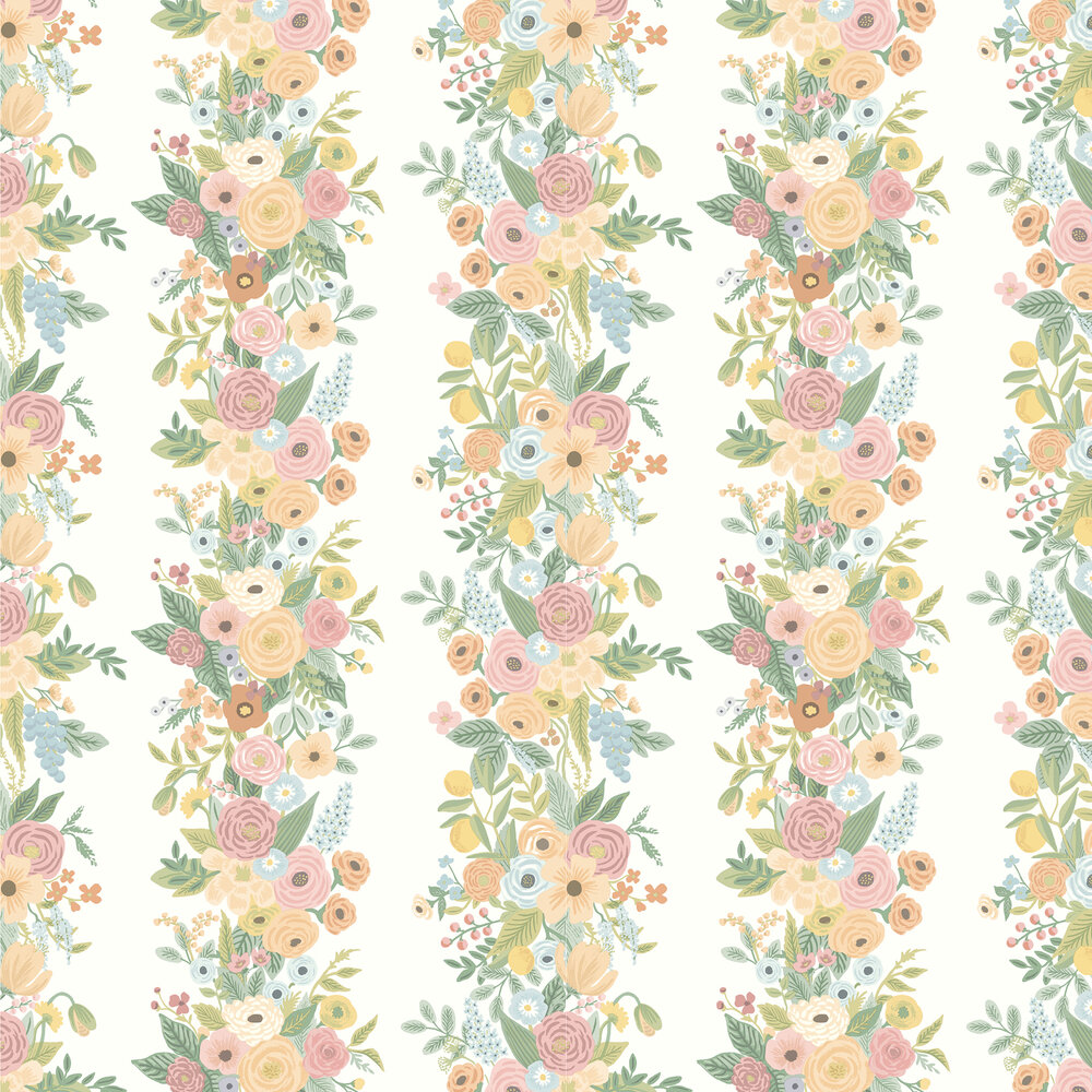 Garden Party Wallpaper - Pastel Multi - by Rifle Paper Co.