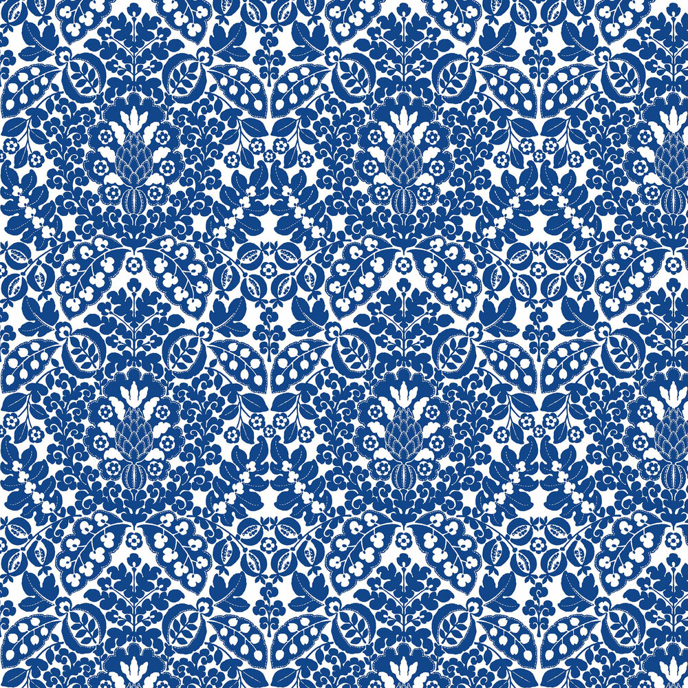 Marni Wallpaper - Royal Blue - by A Street Prints