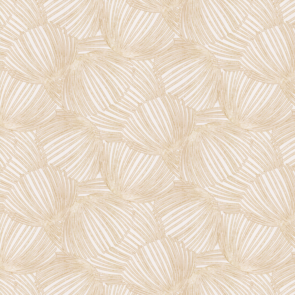 Pampelonne Wallpaper - Sable - by Casadeco