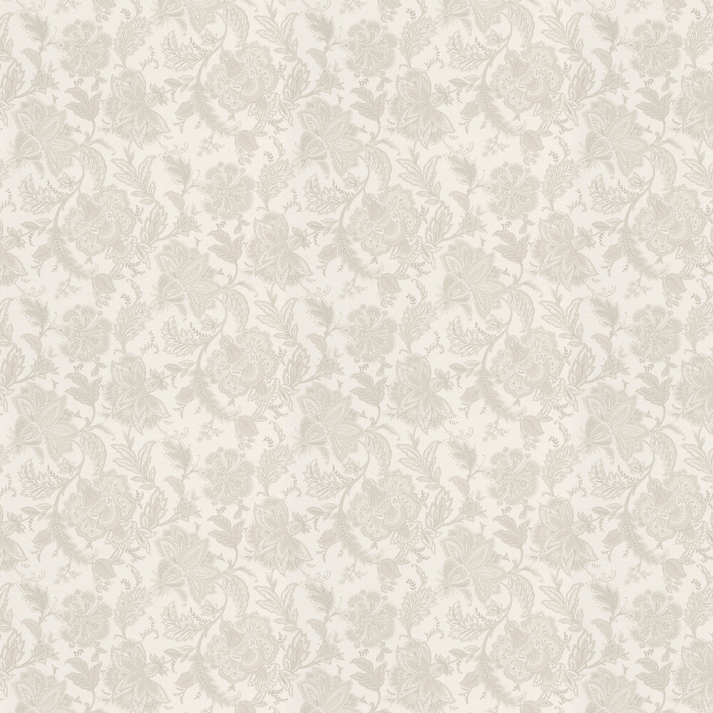 Floral Flourish Wallpaper - Neutral - by Albany