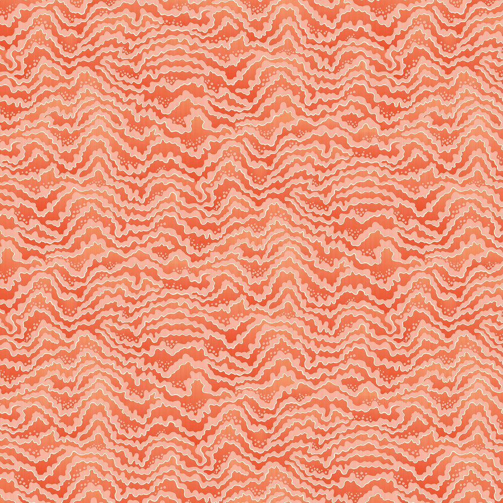 Contour Wallpaper - Pumpkin - by Ohpopsi