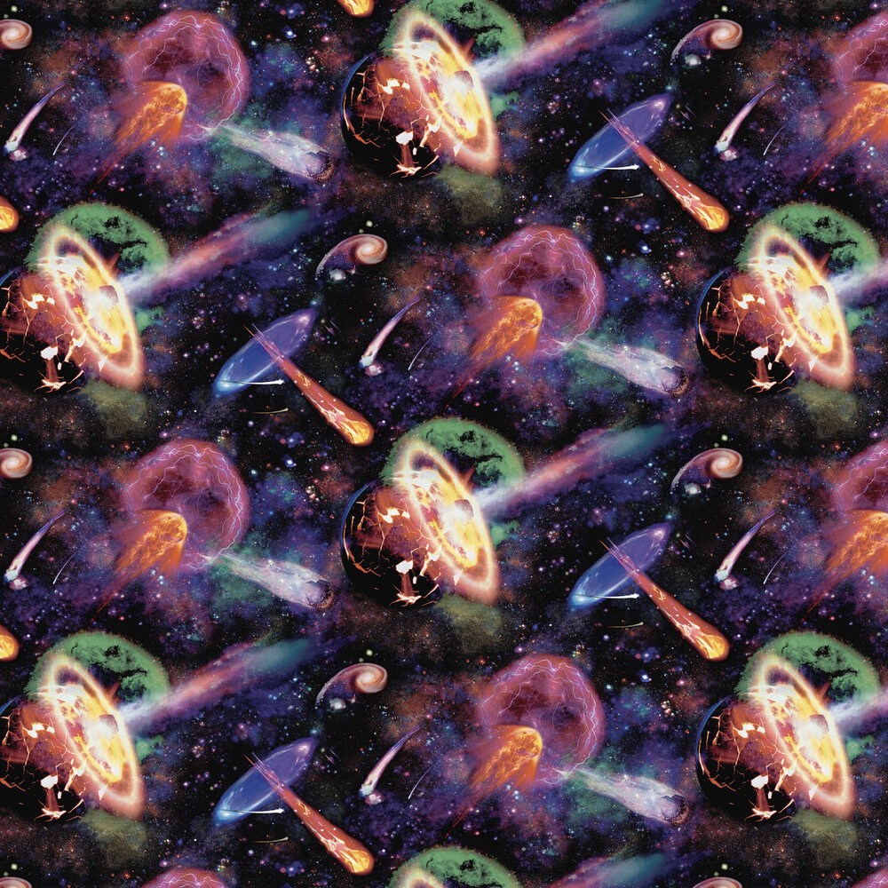 Nebula Wallpaper - Multi - by Albany