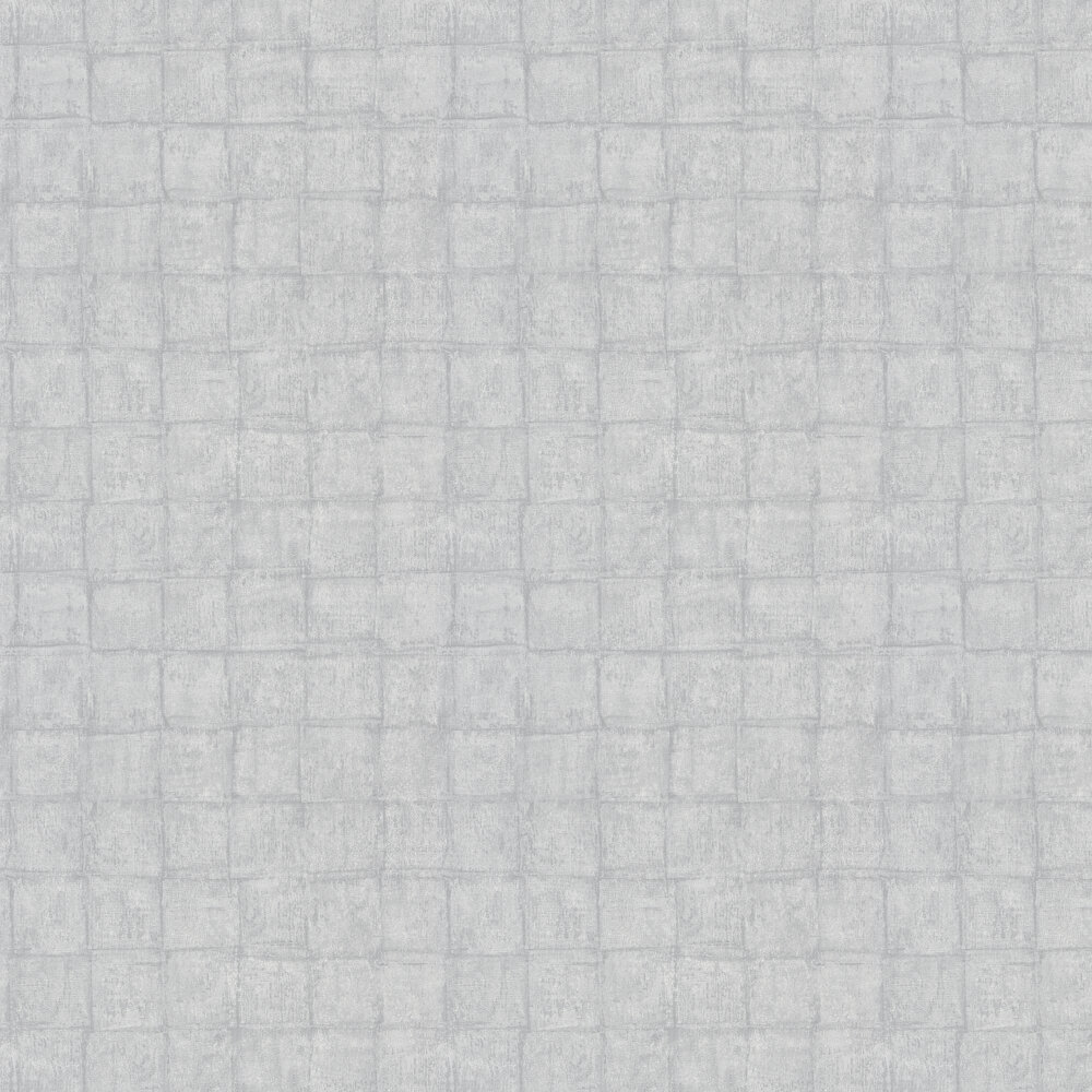 Stone Tile Wallpaper - Grey - by Galerie