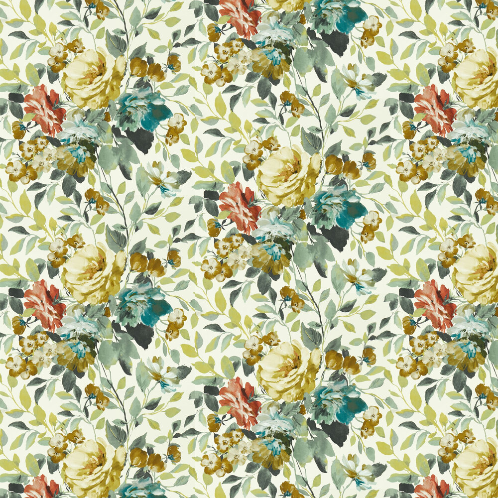 Bloom Wallpaper - Antique - by Clarke & Clarke