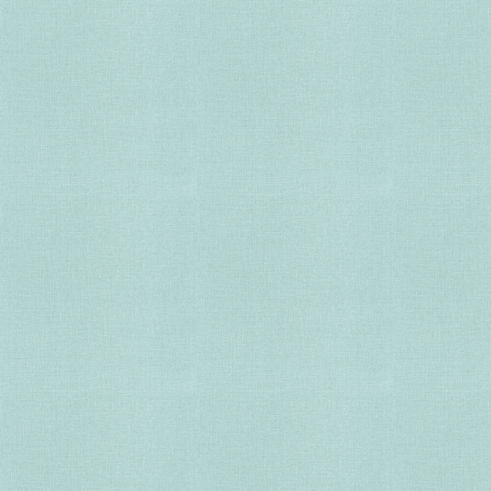 Uni Mat Wallpaper - Bleu Pastel - by Caselio