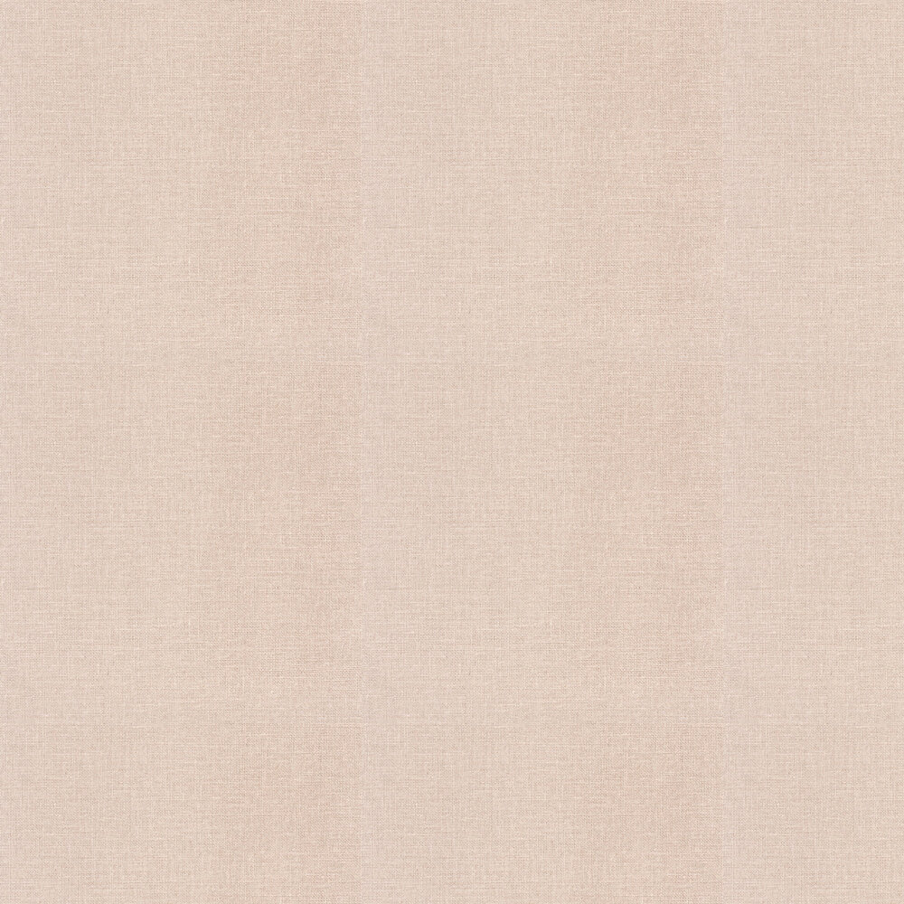 Uni Mat Wallpaper - Beige Rose Moyen - by Caselio