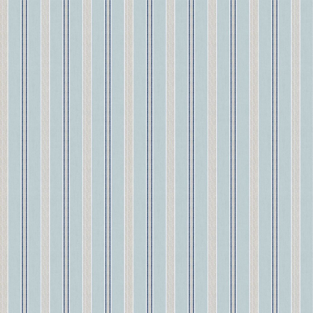 Riga Edra Wallpaper - Light Blue - by Galerie