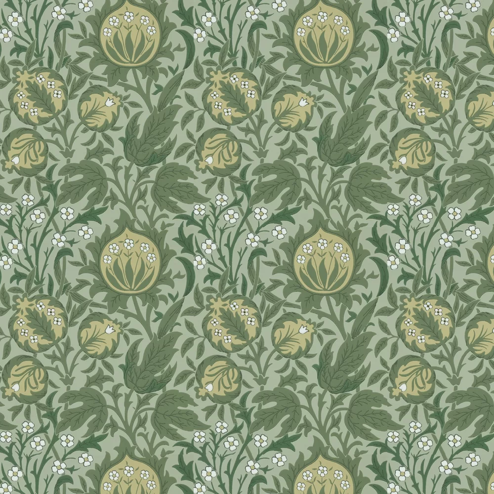 Elmcote by Morris - Herball - Wallpaper : Wallpaper Direct