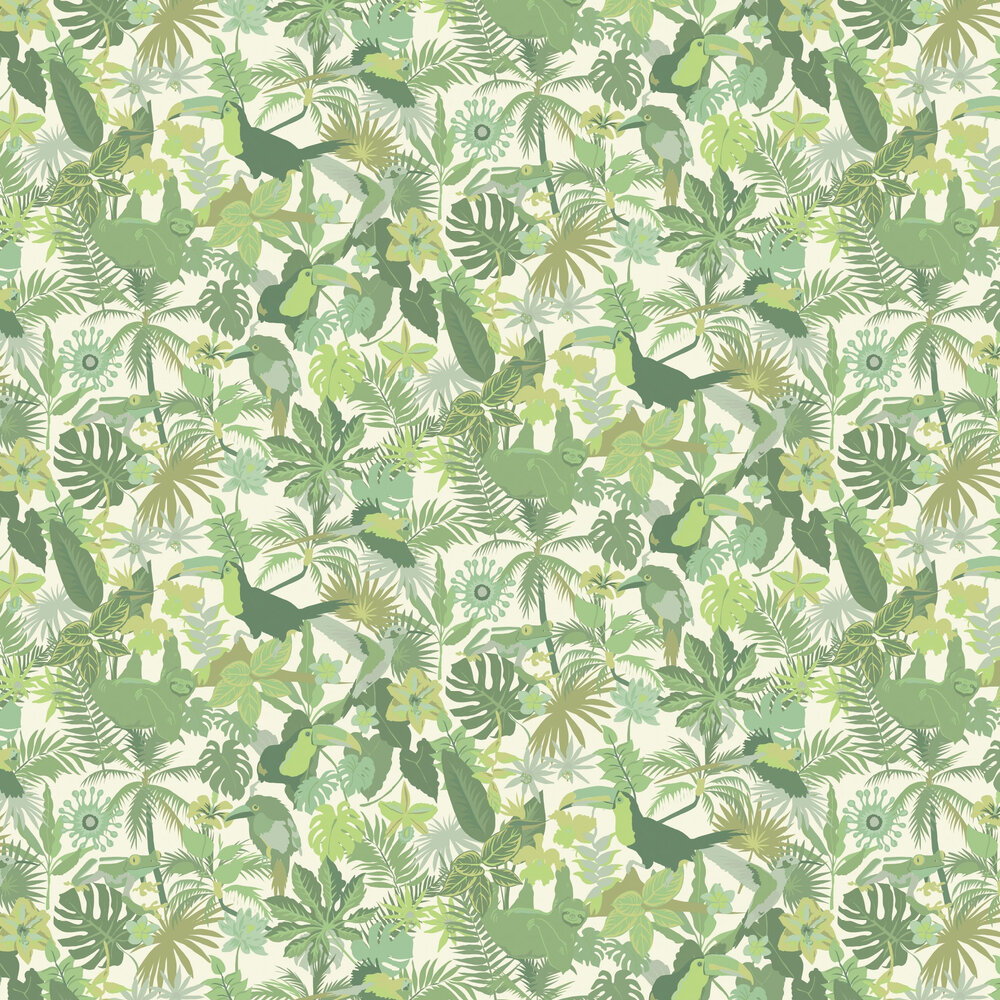 Selva Wallpaper - Foliage - by Wear The Walls
