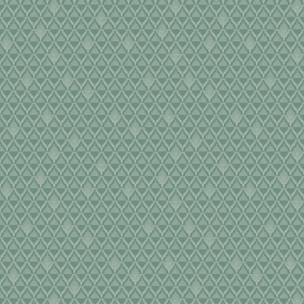 Liliosa Wallpaper - Jade - by Masureel