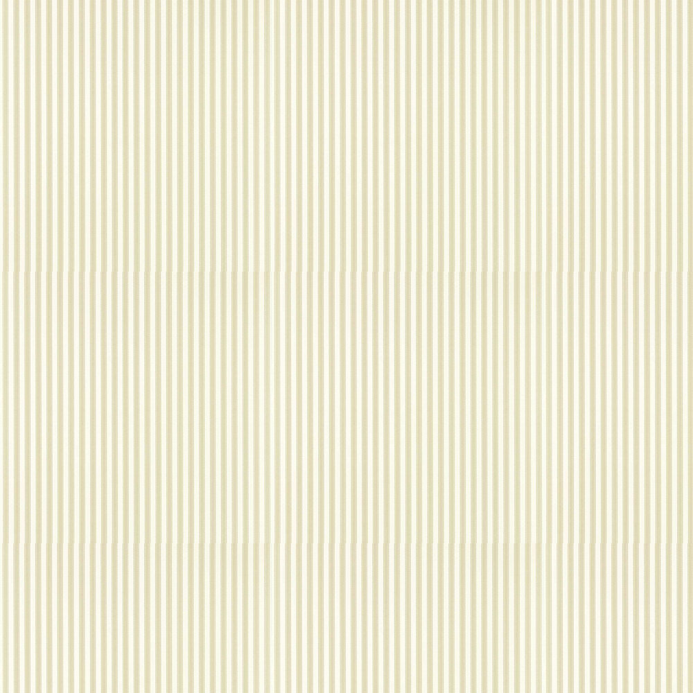 Pinetum Stripe Wallpaper - Flax - by Sanderson