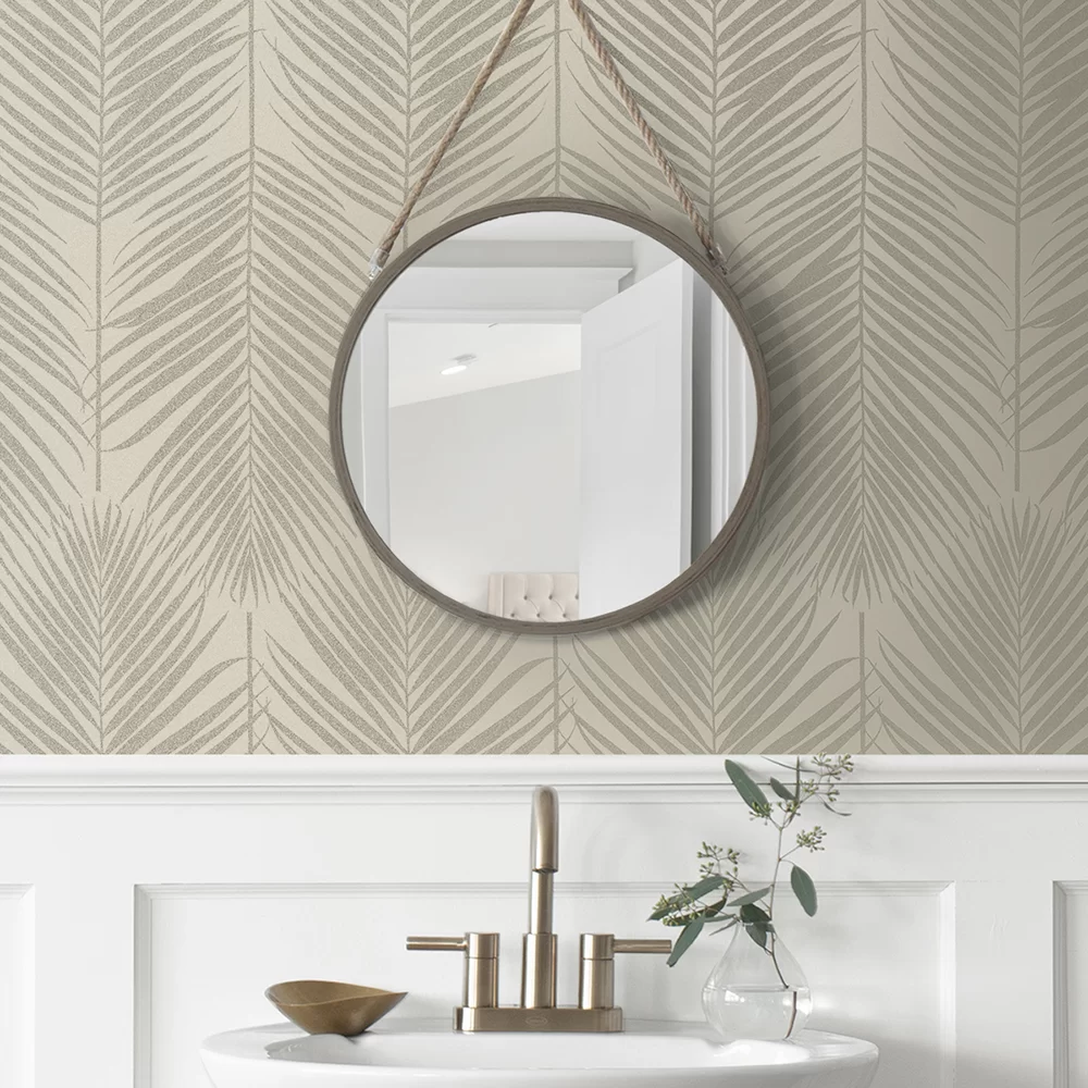 Persei Palm by Etten - Green - Wallpaper : Wallpaper Direct