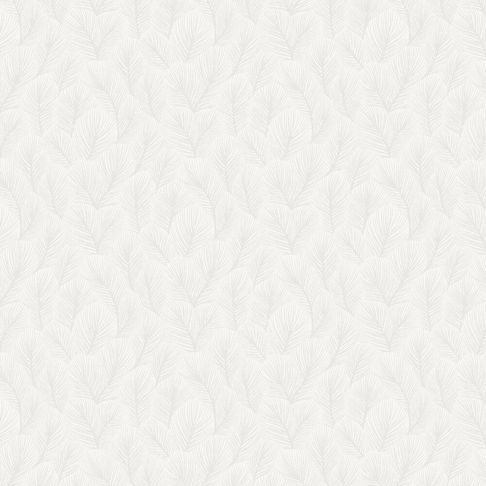 Pine Tree Wallpaper - Ivory - by Boråstapeter