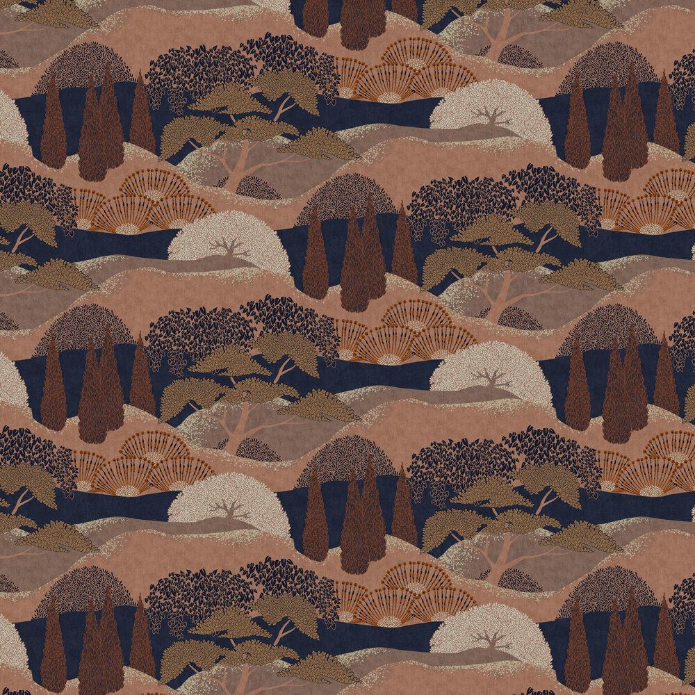 Jardin Japones Wallpaper - Canela - by Coordonne
