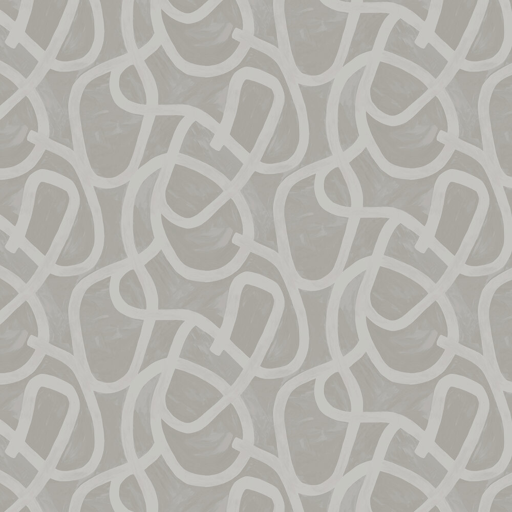 Moleta Wallpaper - Grey - by Albany