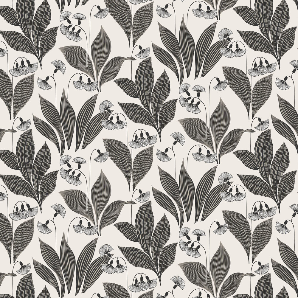 Dandelion Wallpaper - Linen - by Masureel