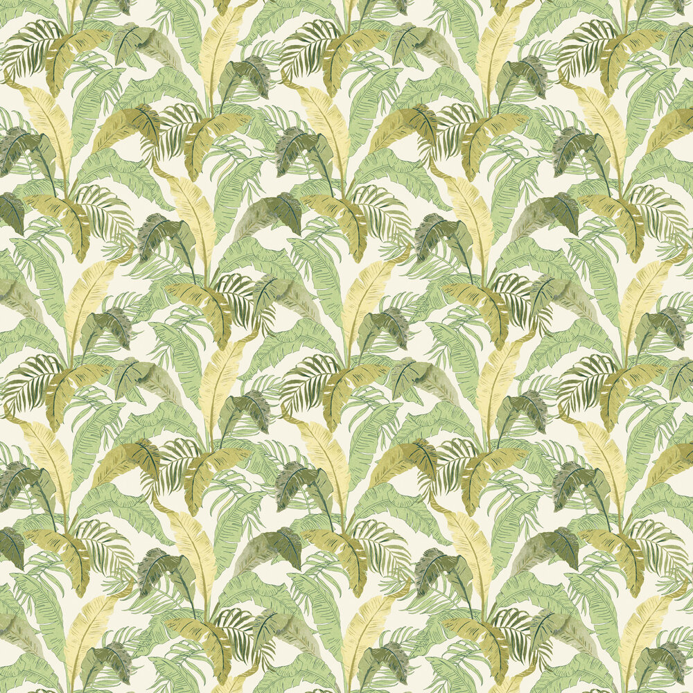 Botanic Wallpaper - Greenery - by Masureel