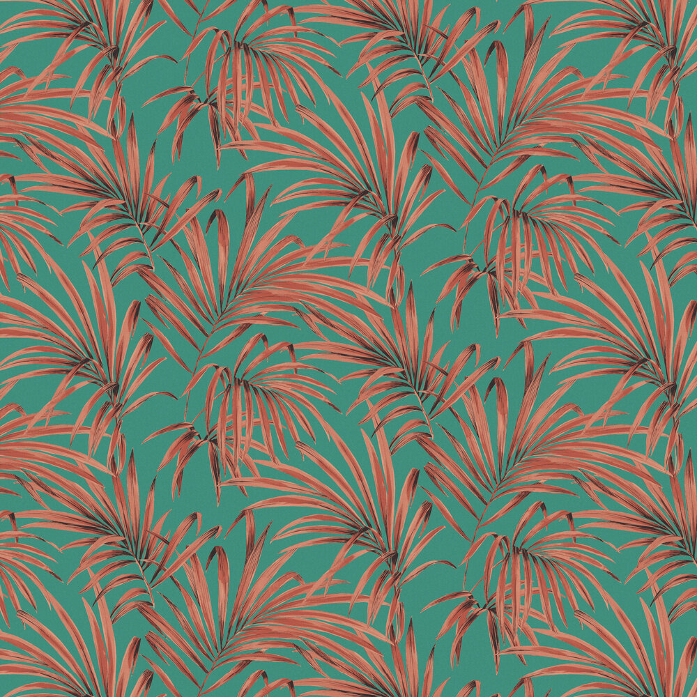 Palm Wallpaper - Tropical - by Masureel