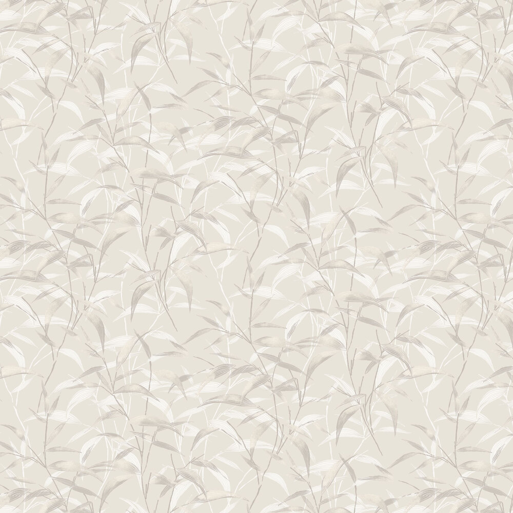 Lillia Wallpaper - Oyster - by Masureel