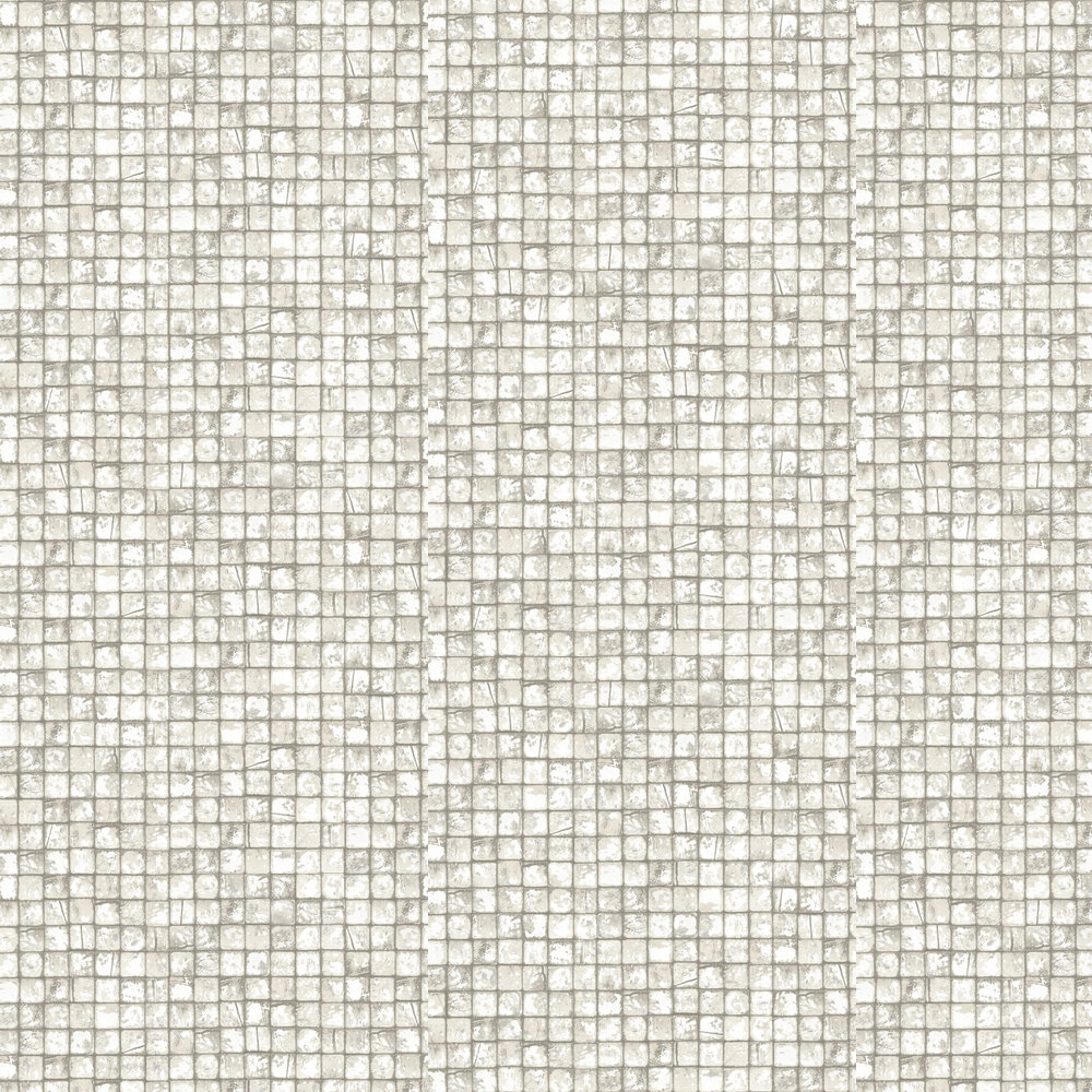 Coconut Wallpaper - Off White - by Albany