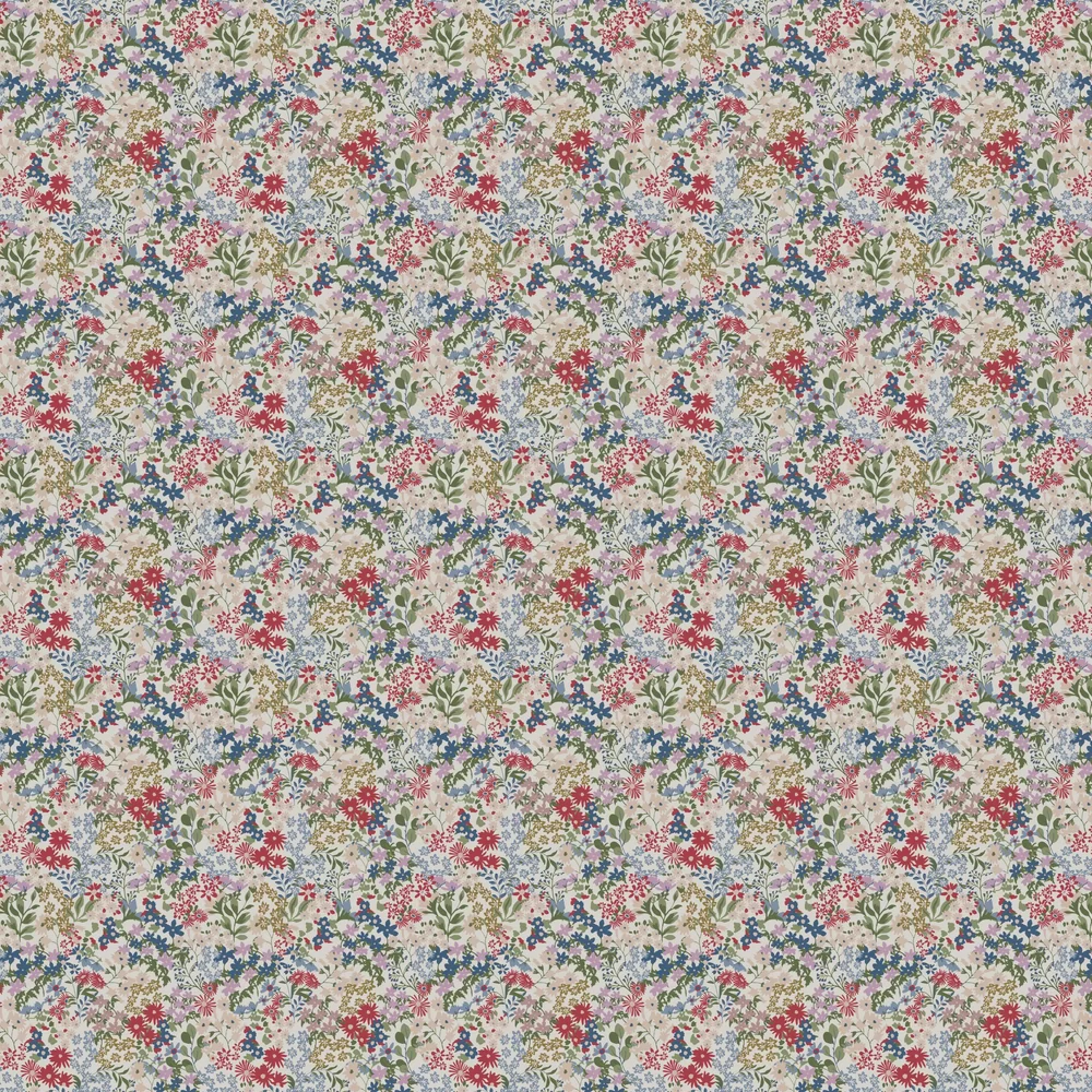 Joules Wallpaper Rainbow Ditsy 120878