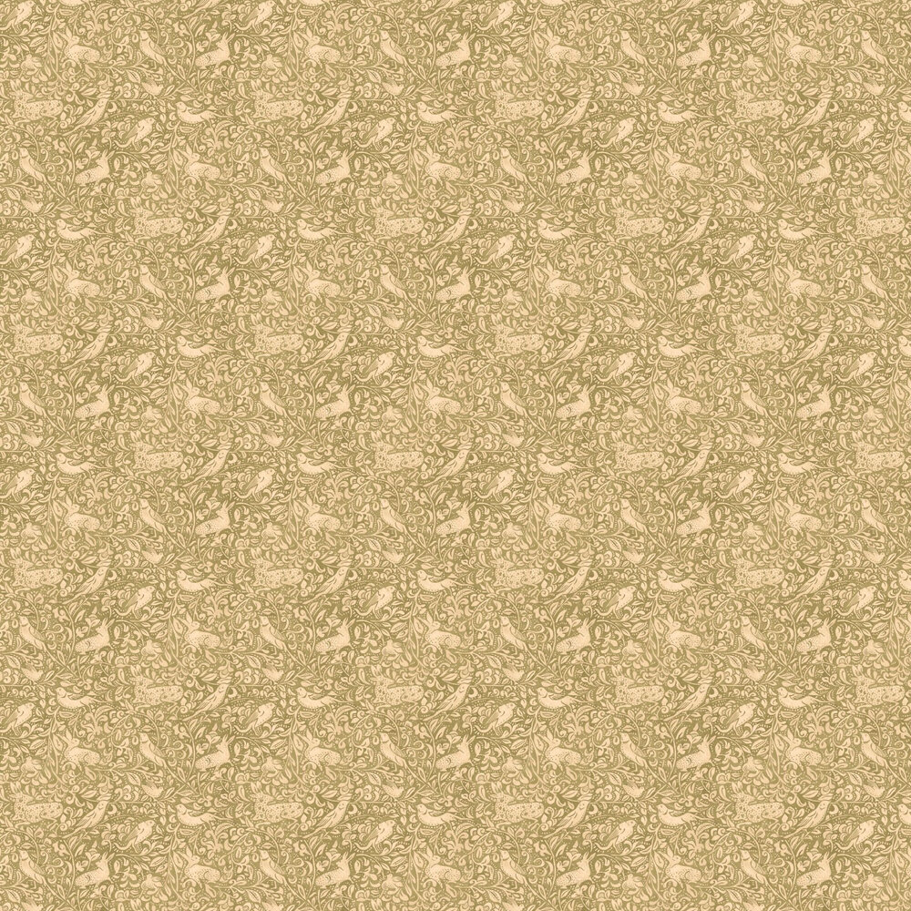 Hedgerow Wallpaper - Moss - by Mulberry Home