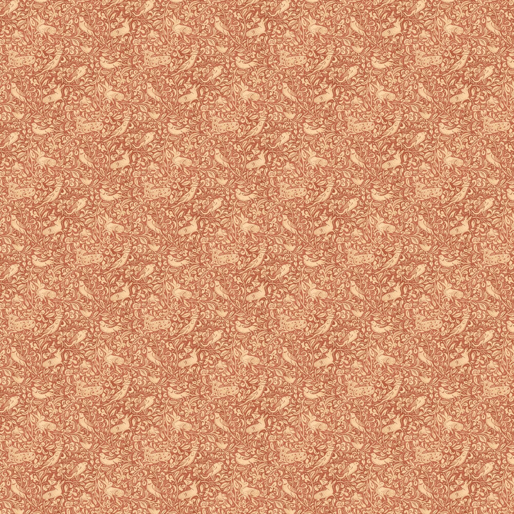 Hedgerow Wallpaper - Russet - by Mulberry Home