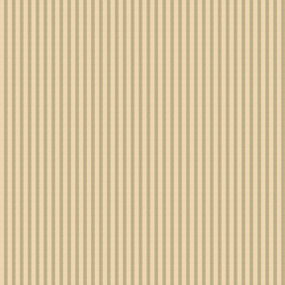 Somerton Stripe Wallpaper - Lovat - by Mulberry Home