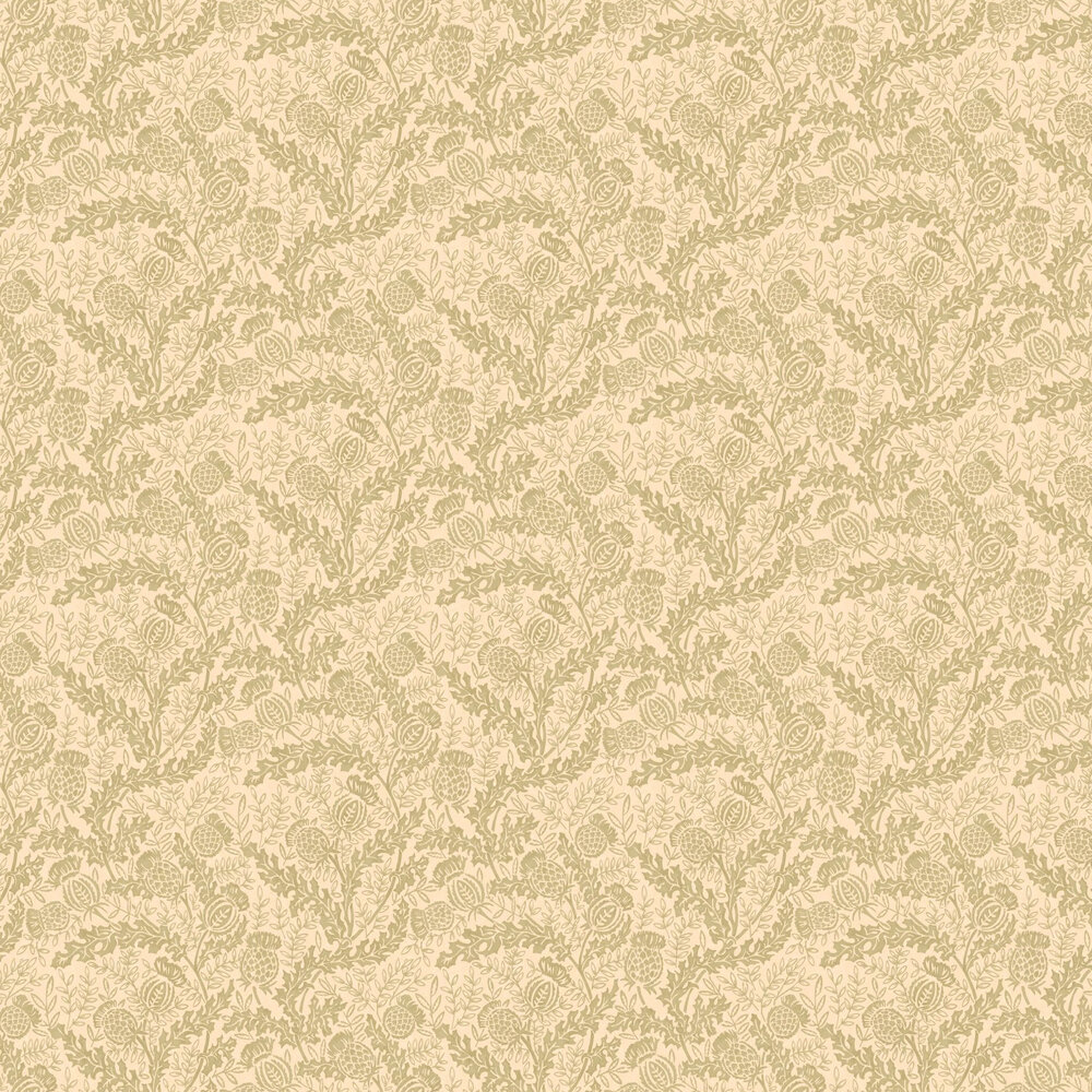 Mulberry Thistle Wallpaper - Lovat - by Mulberry Home