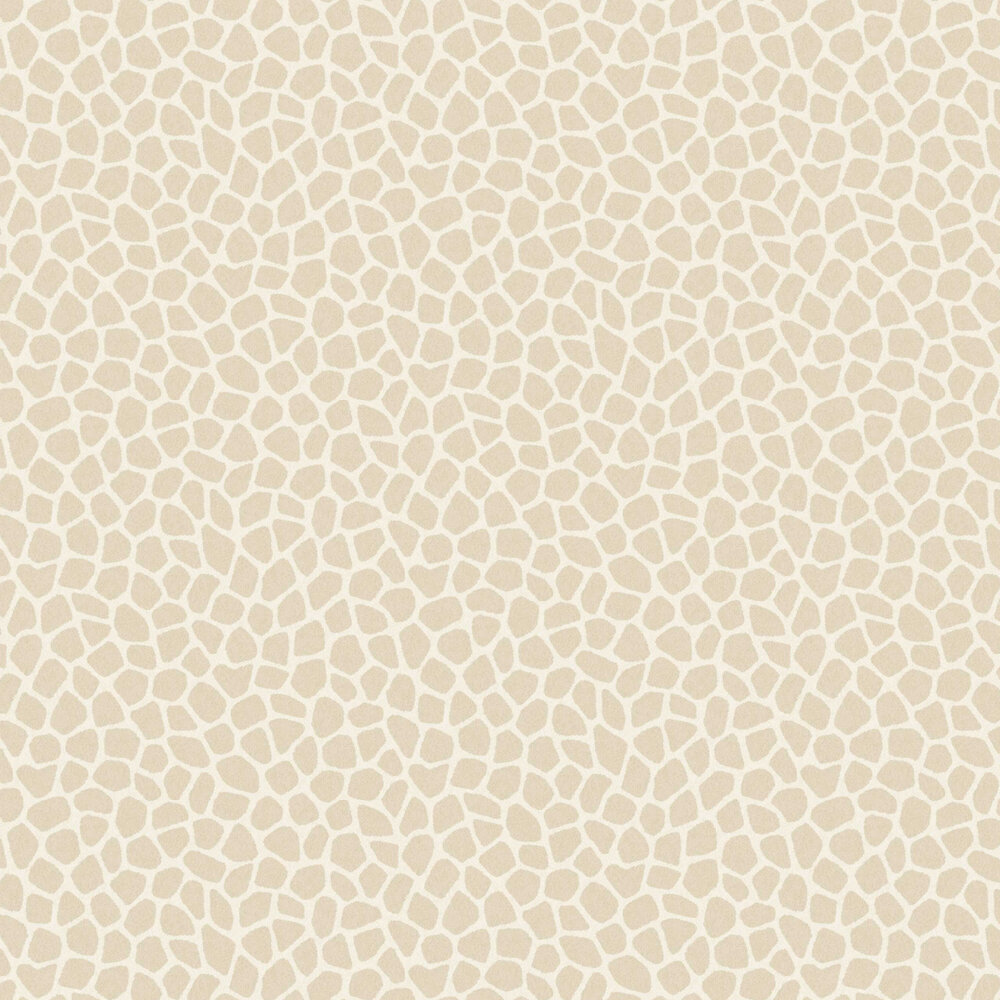 Giraffe Print Wallpaper - Beige - by Eijffinger