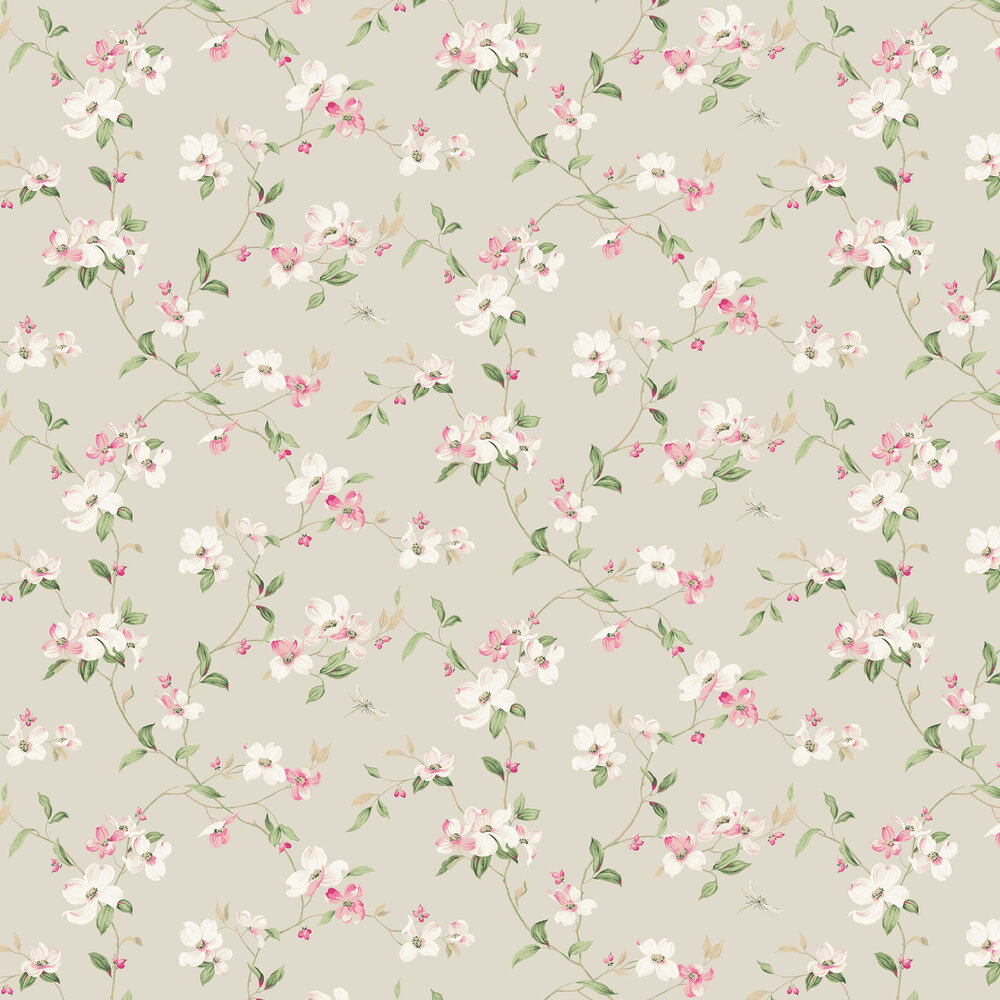 Dogwood Wallpaper - Taupe - by York