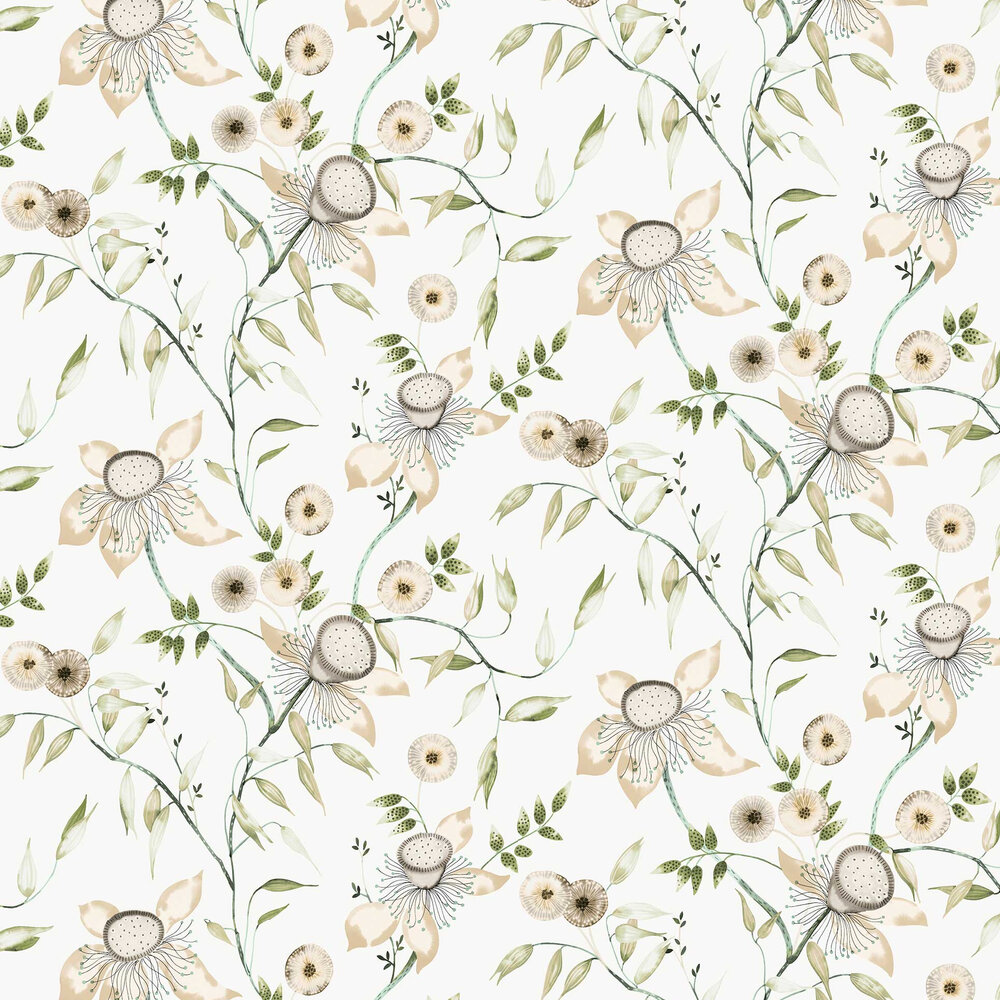 Dream Blossom Wallpaper - Neutral - by York