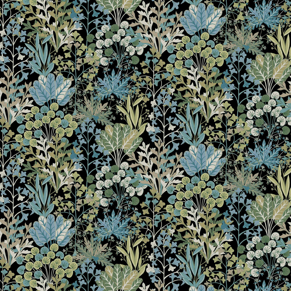 Forest Floor Wallpaper - Black - by York