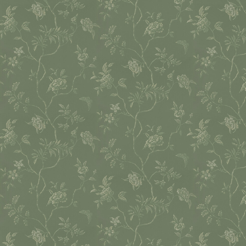Delancey Wallpaper - Celadon - by Colefax and Fowler