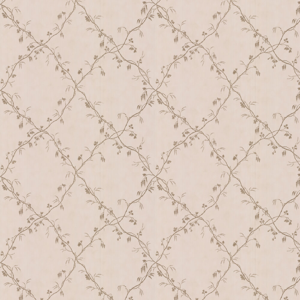 Roussillon Wallpaper - Ivory - by Colefax and Fowler