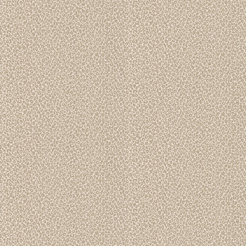 Kitty  Wallpaper - Pale Gold - by Romo
